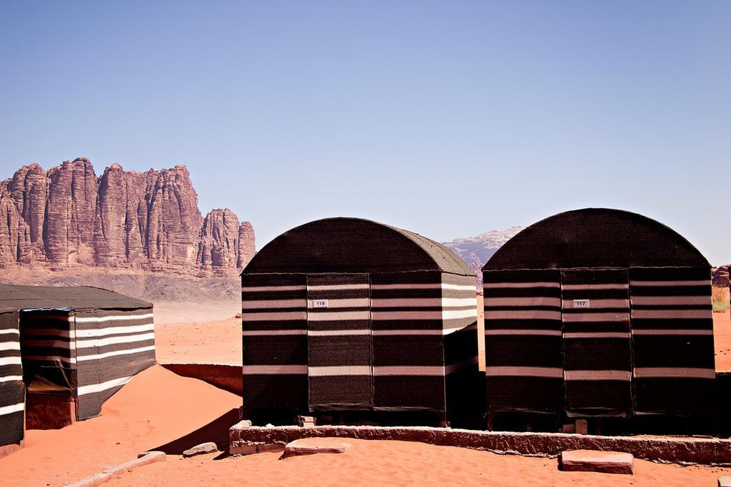 Wadi Rum Protected Area Camp Buitenkant foto